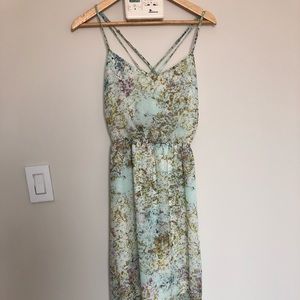 BCBGeneration Floral print maxi dress